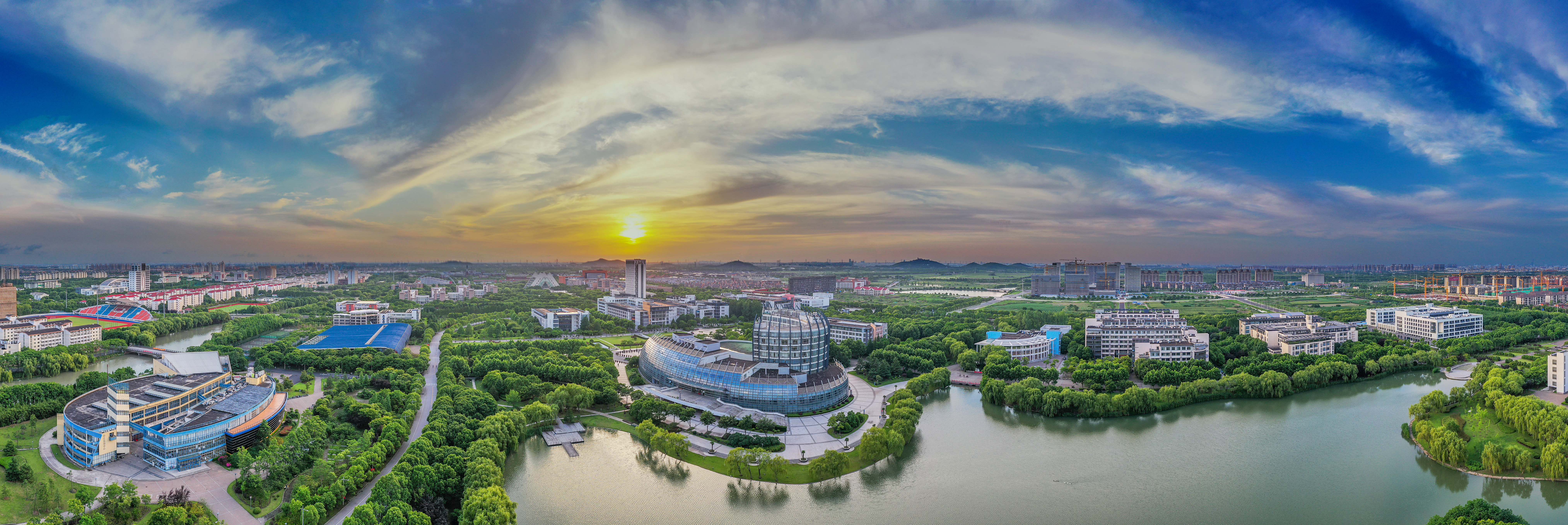 上海科技大学校园风光图片